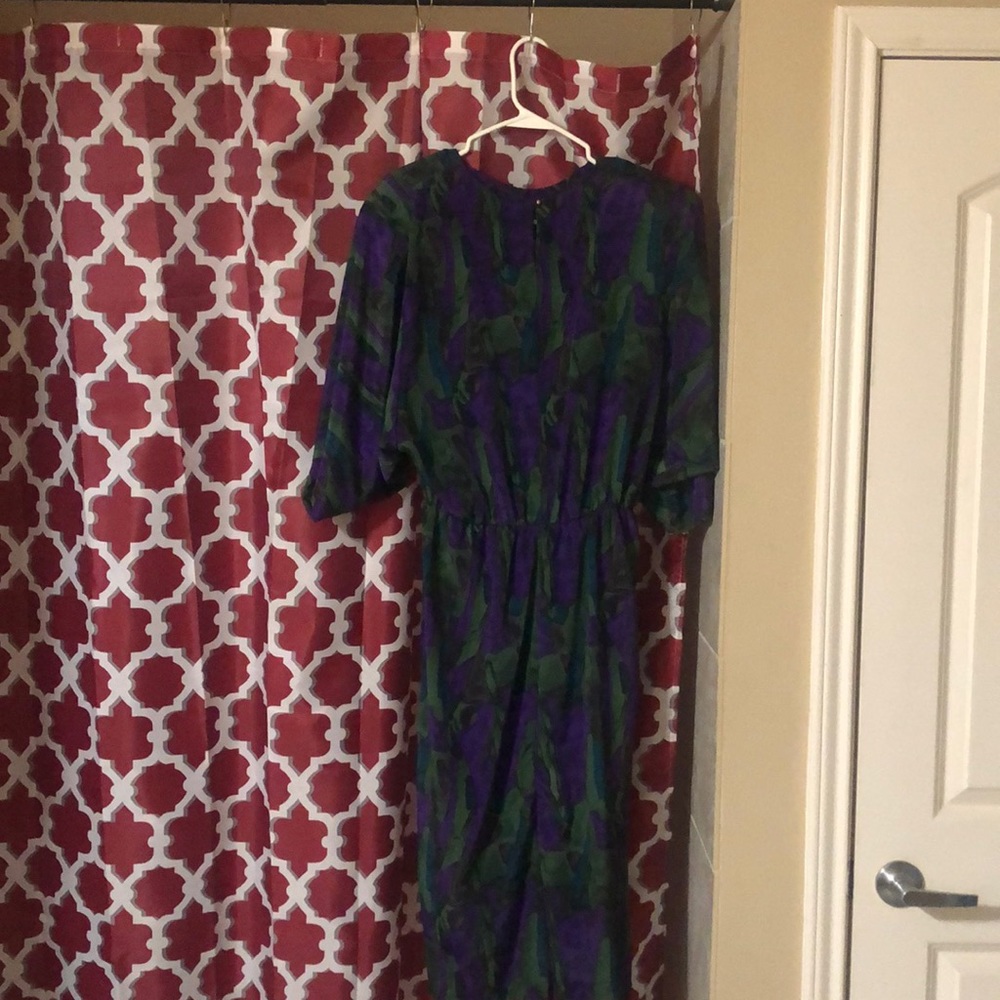 Purple dress